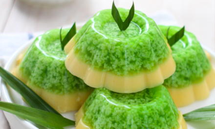 Hidangan Penutup Puding Yang Mempunyai Rasa Manis