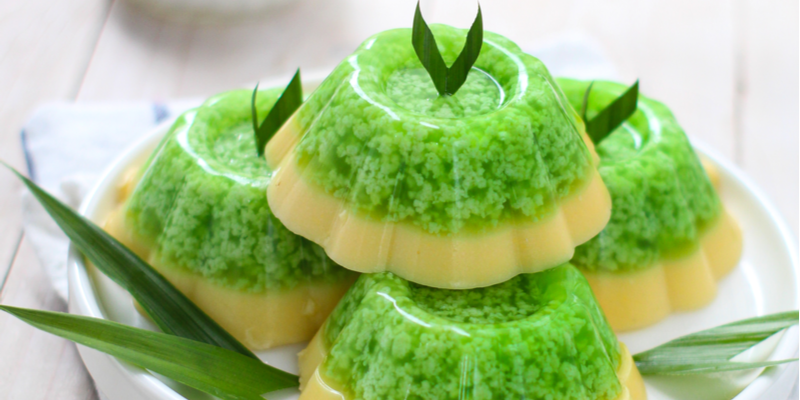 Hidangan Penutup Puding Yang Mempunyai Rasa Manis