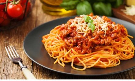 Makanan Pasta Hidangan Dari Italia Seperti Spaghetti
