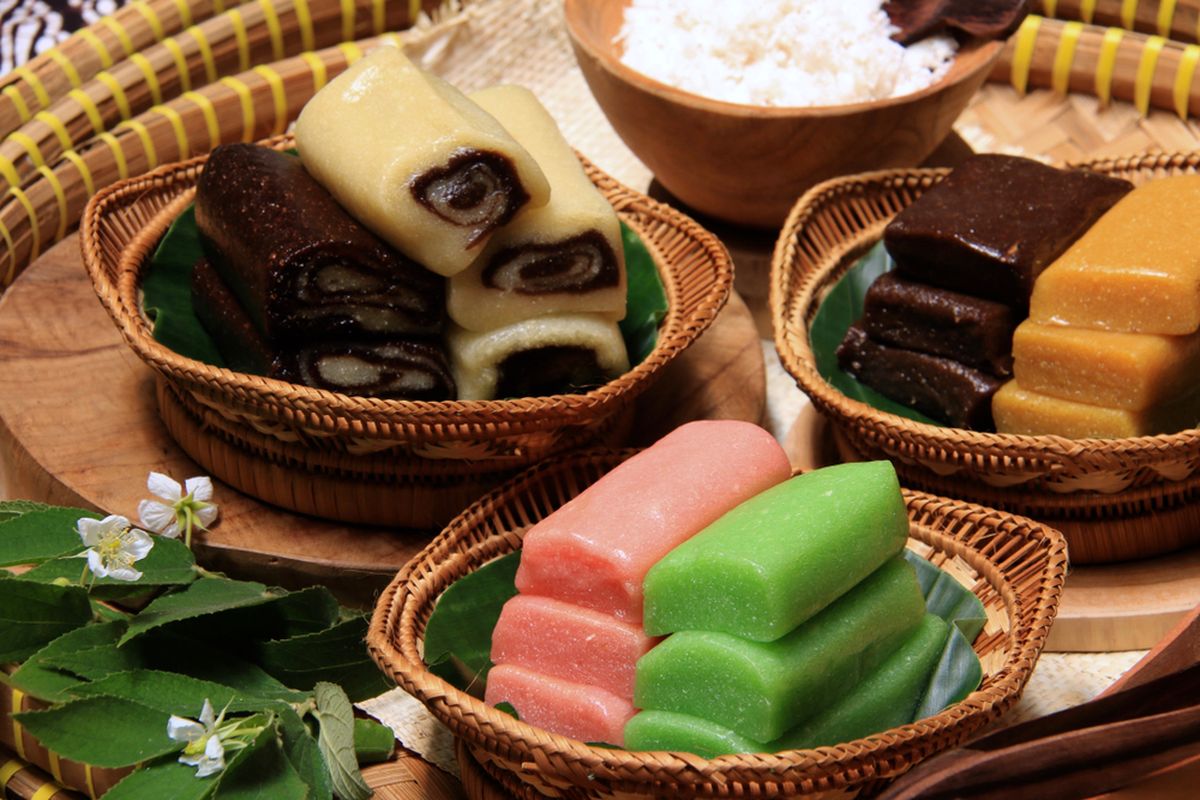 Makanan Indonesia Getuk Yang Sangat Tradisional